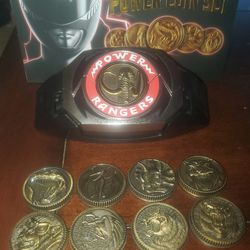 Power ranger legacy morpher + 2 coinsets