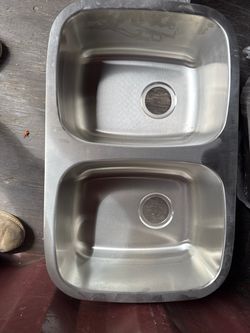 Lancer stainless steel dual basin kitchen sink