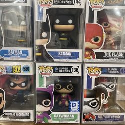 DC Funko Pop Lot