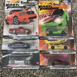 Hotwheels Fast Furious Lot 