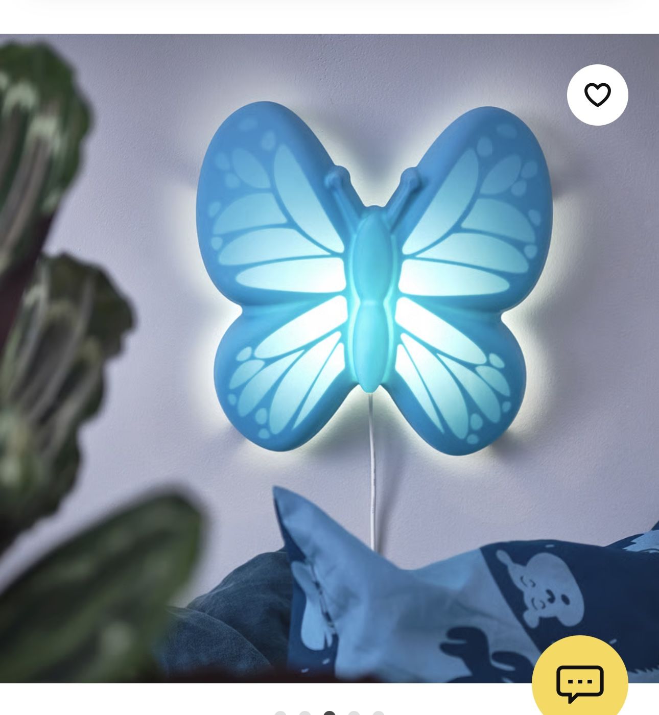 Flower And Butterfly Lamp From IKEA New