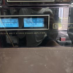 Mcintosh 200/200 watt Stereo power amplifier