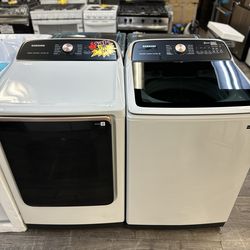 Samsung Washer & Dryer Set (Take It Home In Payments/Llevalo A Casa En Pagos) READ DESCRIPTION