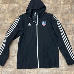 Adidas United Soccer Coaches Jacket Windbreaker New  Size Large