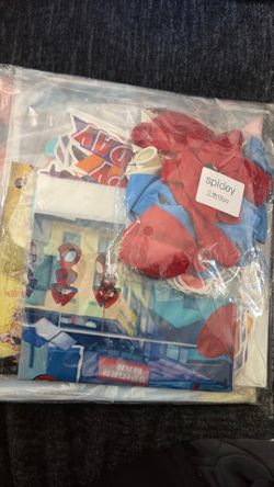 Spidey party supplies