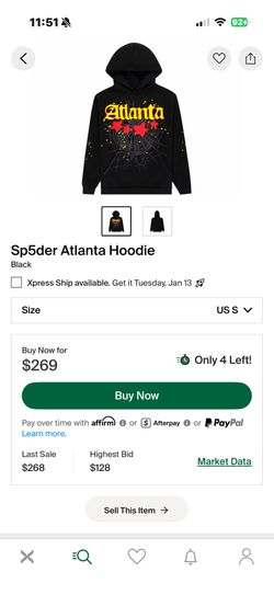 spider hoodie