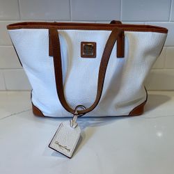 Dooney & Bourke Pebble Leather Tote Purse 
