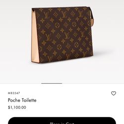 Louis Vuitton Toiletry Pouch
