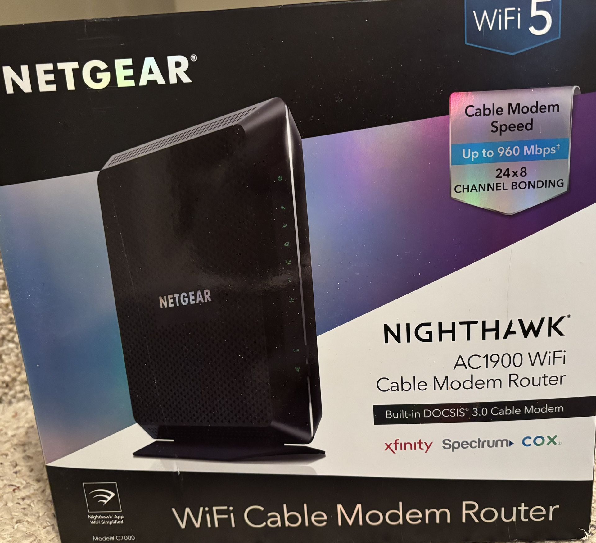 WiFi Cable Modem Router