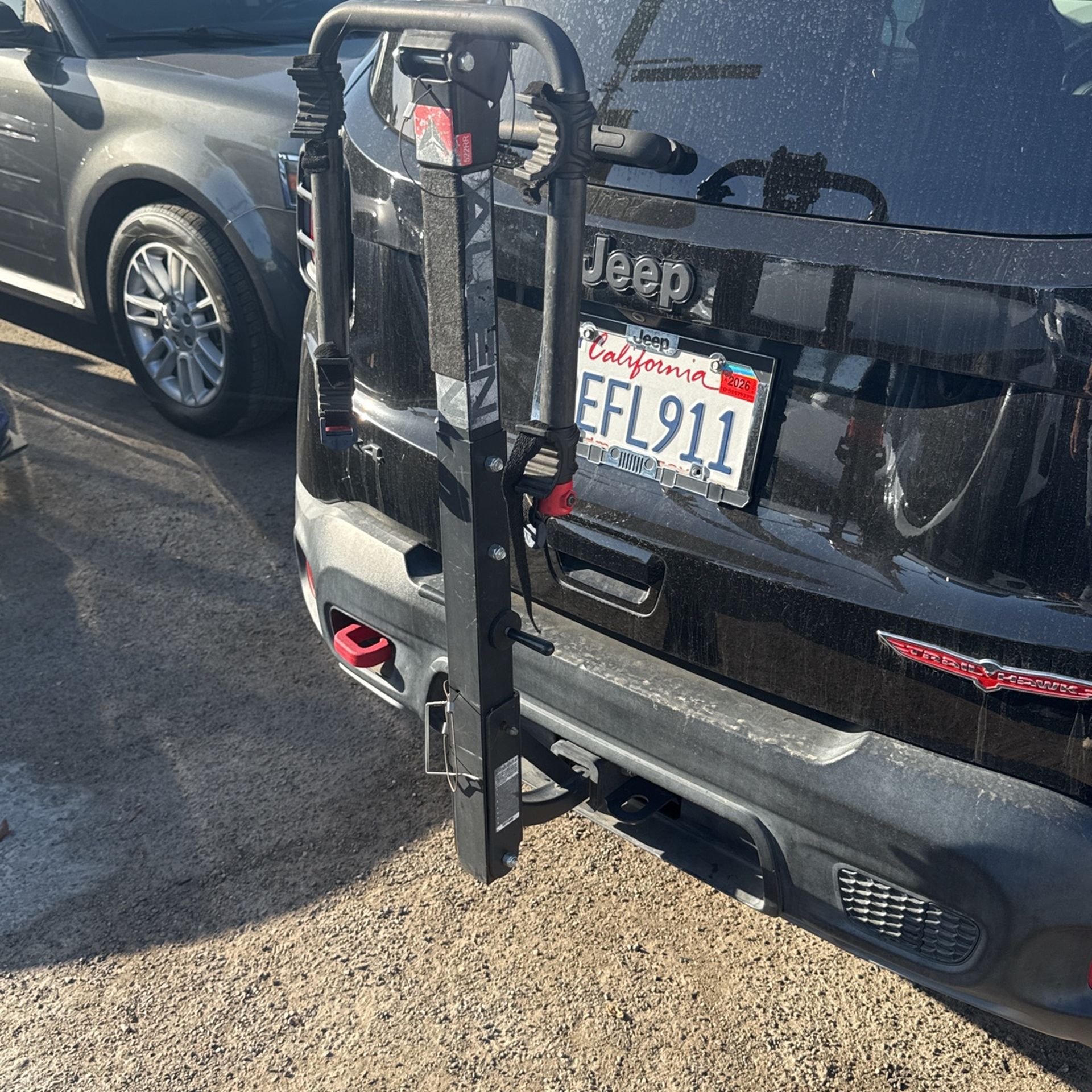 bike rack for rear tow package