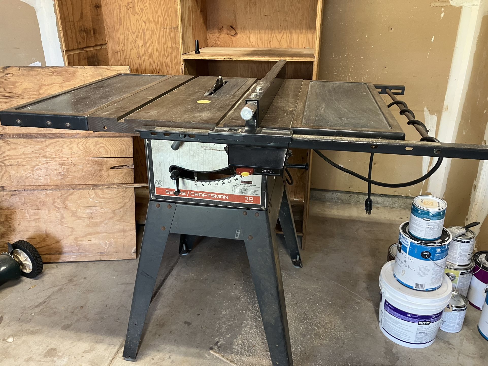 Sears 10 In Table Saw