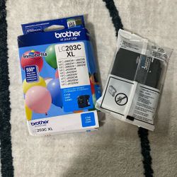 Brother® LC203 Cyan High-Yield Ink Cartridge, LC203CS