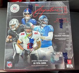 2025-26 NFL TOPPS SIGNATURE CLASS FOOTBALL MEGA BOX