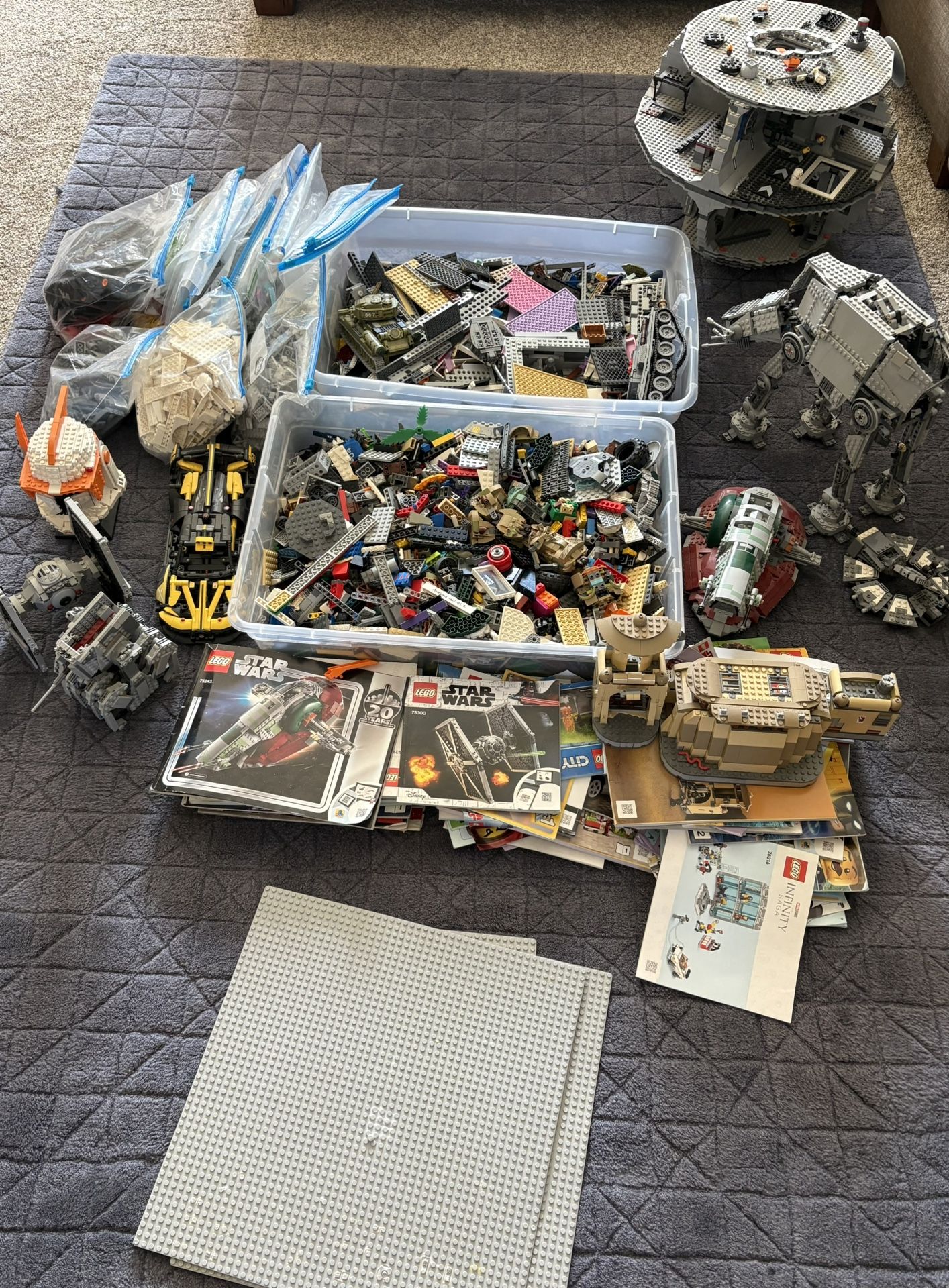 Huge Lego Lot 50+ Pounds Of Legos