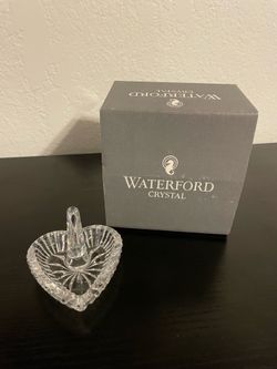Waterford Crystal Heart Ring-Holder (Large)