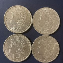 Old Silver Dollars (Large Size Coins)