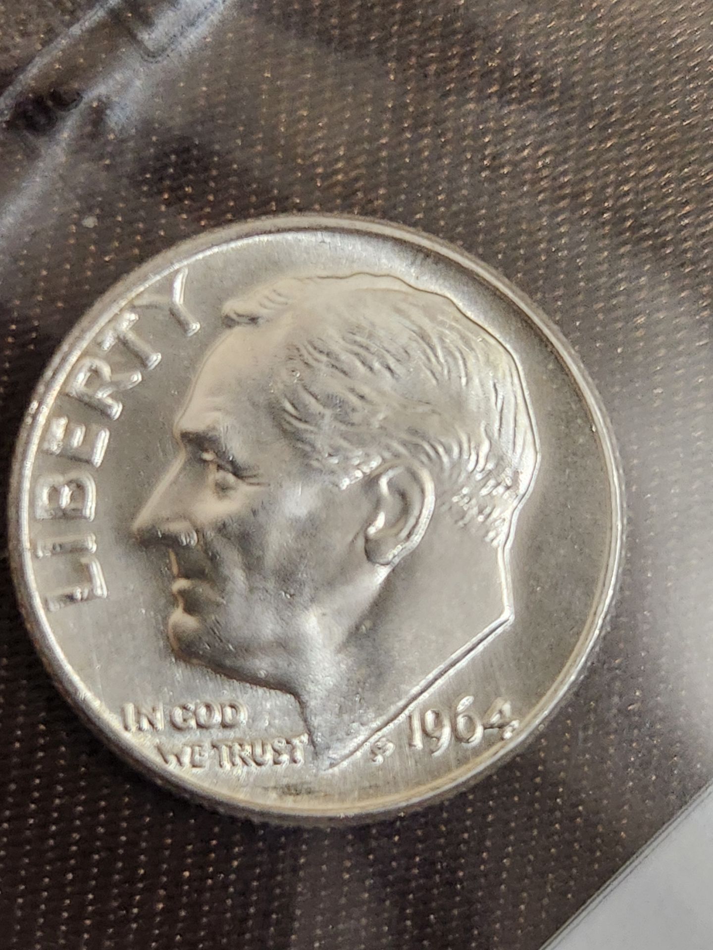 1964D Roosevelt Silver Dime Uncirculated