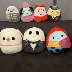 Nightmare Before Christmas Squishmallows Set