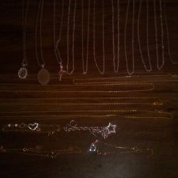 gold chains silver chains anklets