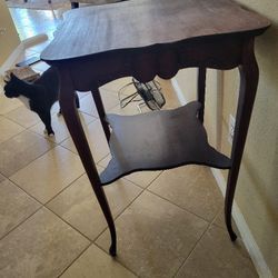Antique Lamp Table