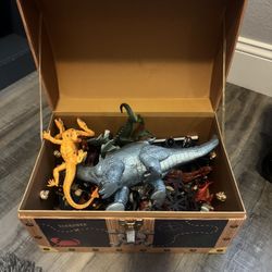 Treasure Chest Full Of Pirates And Dragons 