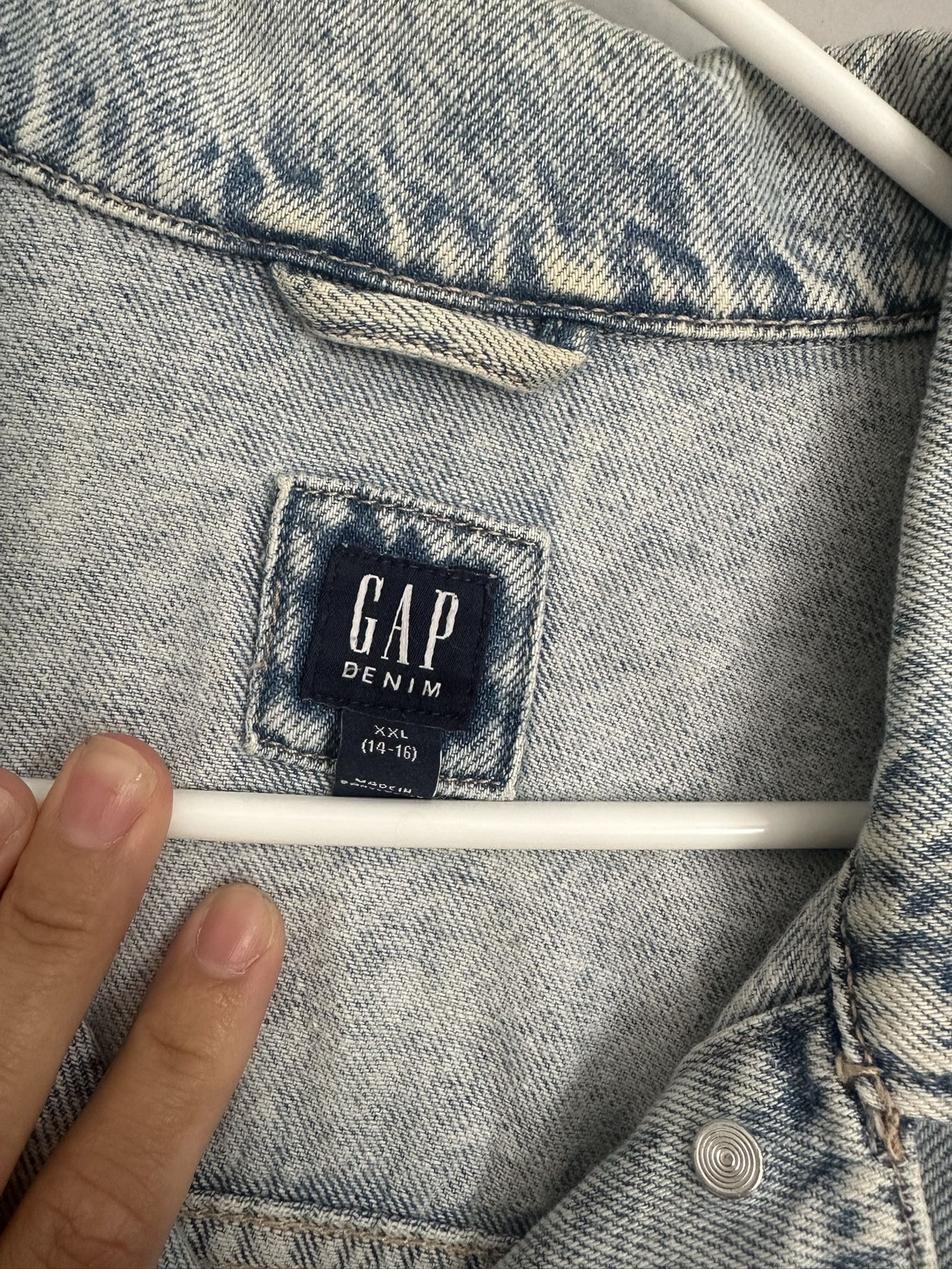 big girl jean jacket