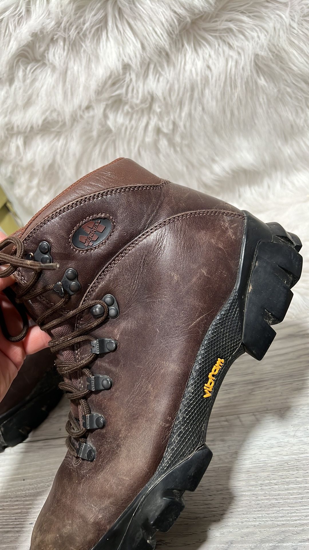 Merrell Summit II Dark Brown Hiking Boots Size 9.5 Vibram  display picture 2