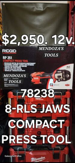 Ridgid Compact Press Tool Kit 12v