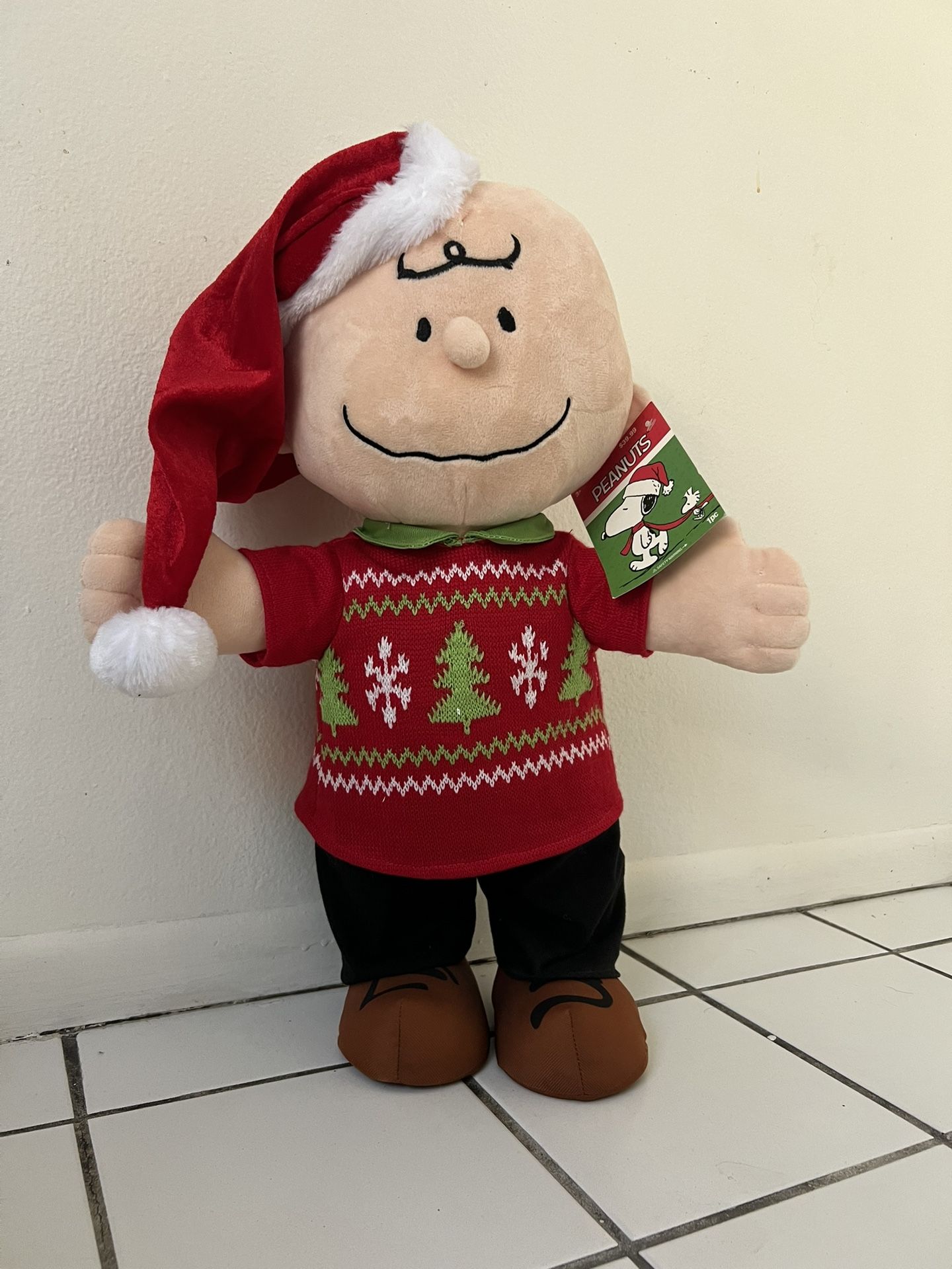 Peanuts Charlie Brown Holiday Greeter