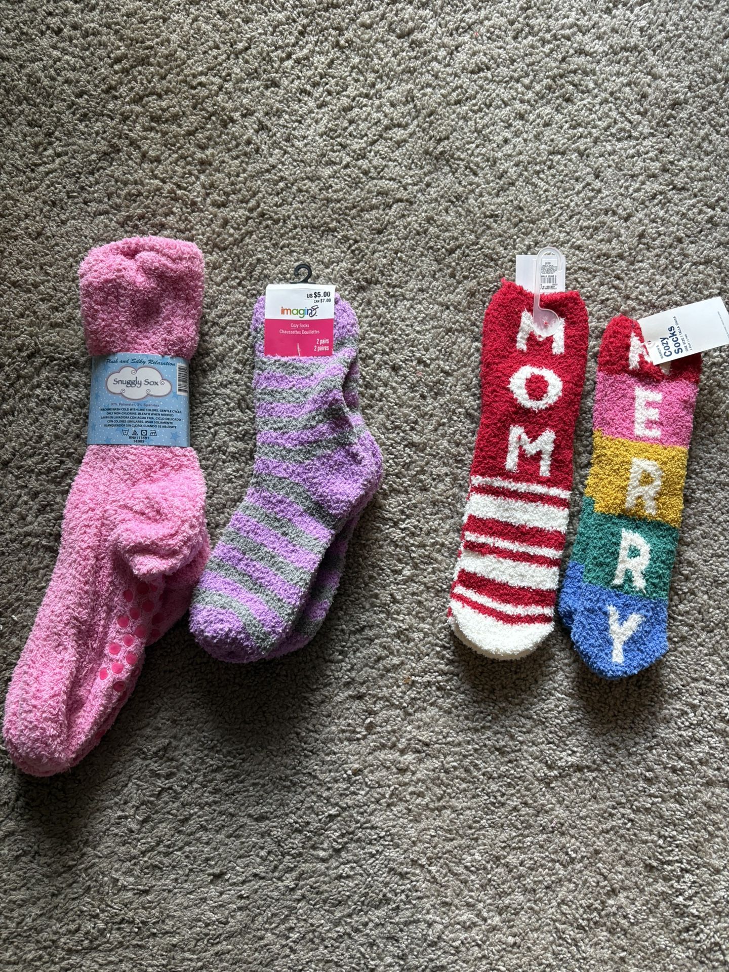 Fuzzy Izzy Socks