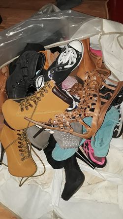 Mix a shoes in high heels...$40 for all the shoes..