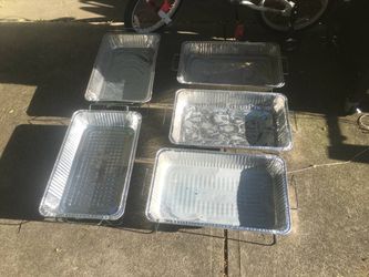 Banquet Party Picnic Catering Stands 5 pre owned READ