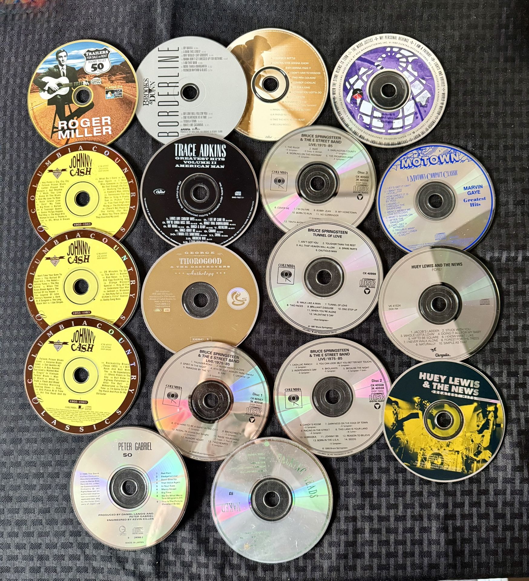 County CD’s & More 18 Total CD’s