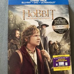 The Hobbit, An Unexpected Journey Blu Ray And DVD