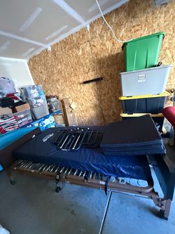 Electronic hospital bed