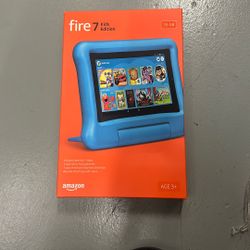 Fire seven kids edition 16 gig brand new in the box $90