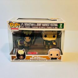 Funko POP! TV: Parks & Recreation - 2pk Jerry & Lil Sebastian Vinyl Figures