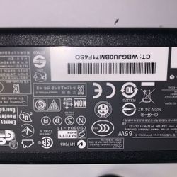 Laptop Hp Charger 18.5 V  3.5 A 65 W 