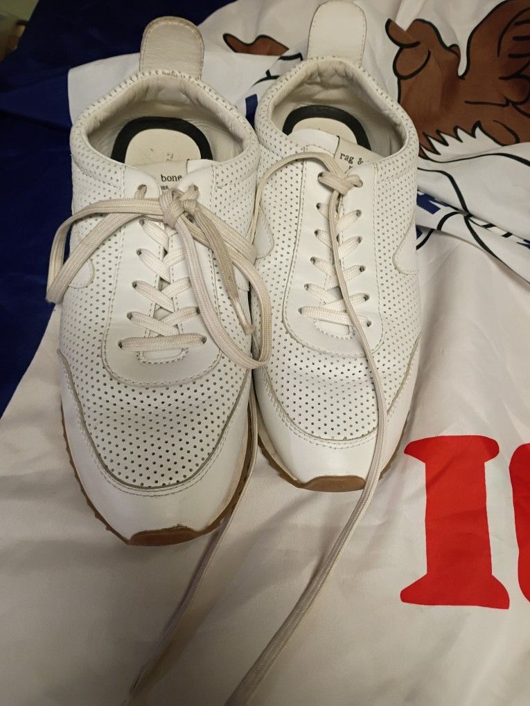 Rag N Bone White Sneakers Size 39