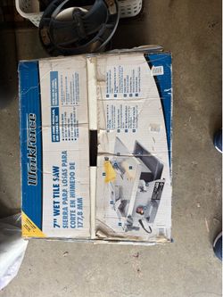 Wet Tile Saw