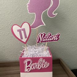 Barbie Party Centerpieces