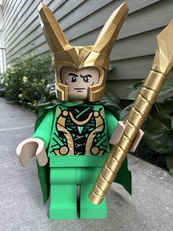 Giant LEGO Loki