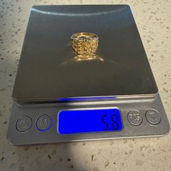 14k Gold Nugget Ring