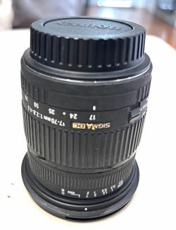 SIGMA para Canon 17-70 2.8-4 lens