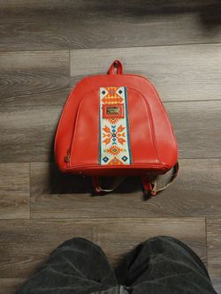 Backpack Purse Red Belo Horizonte