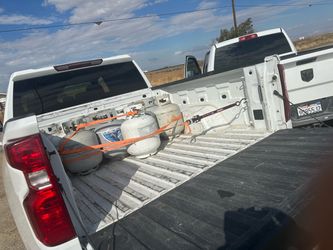 empty propane gas tank
