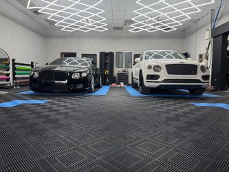 Garage tile floor
