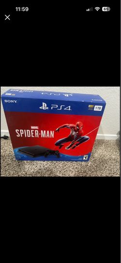 Sony PlayStation 4 Slim 1TB Console with 2 Controllers and 3 Games