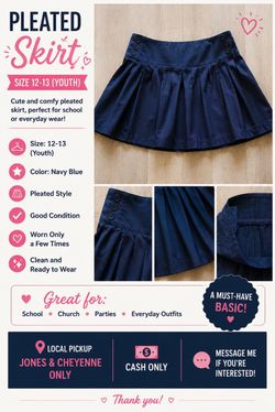 Skirt 12-13 years