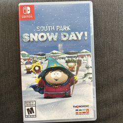 NINTENDO SWITCH SOUTH PARK SNOW DAY GAME 
